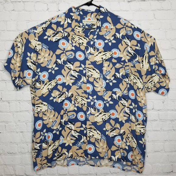 munsingwear Other - Munsingwear Classic Car Hawaiian Shirt